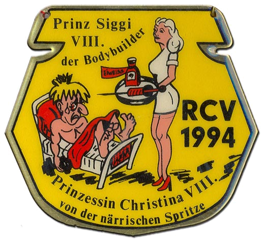 Bild von Siggi VIII. der Bodybuilder & Christina VIII. von der närrischen Spitze
